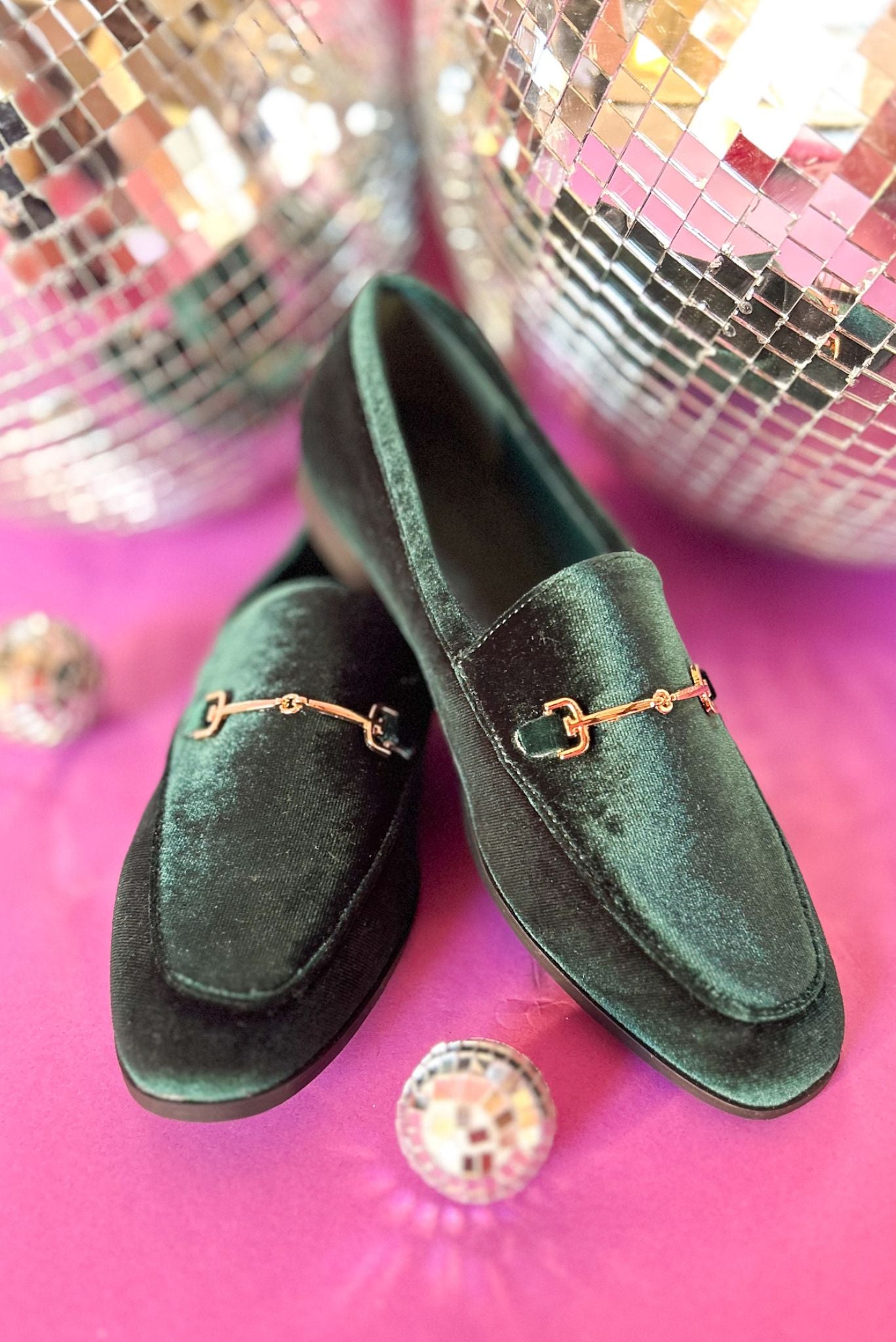  Green Velvet Horsebit Loafer, must have shoes, must have loafers, velvet loafers, chci style, elevated style, mom style, shop style your senses by mallory fitzsimmons