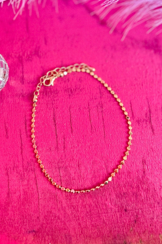 Gold Metal Disc Bracelet, accessory, bracelet, must have style, elevated style, mom style, shop style your senses by mallory fitzsimmons