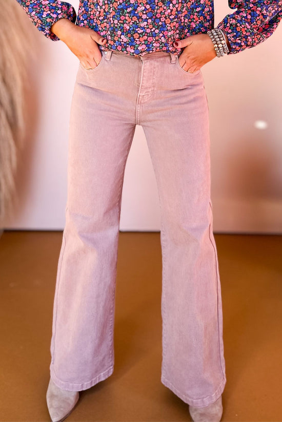  Risen Mauve High Rise Wide Leg Jeans, must have pants, must have style, street style, fall style, fall fashion, fall pants, elevated style, elevated pants, mom style, shop style your senses by mallory fitzsimmons