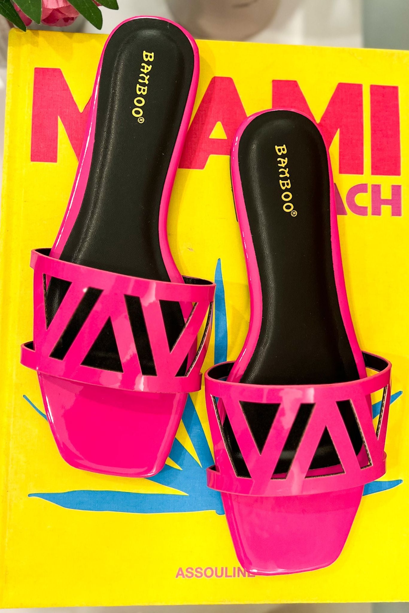 hot pink Patent Geometric Design Sandals, spring fashion, metallic, elevated look, mom style, must have, shop style your senses by mallory fitzsimmons