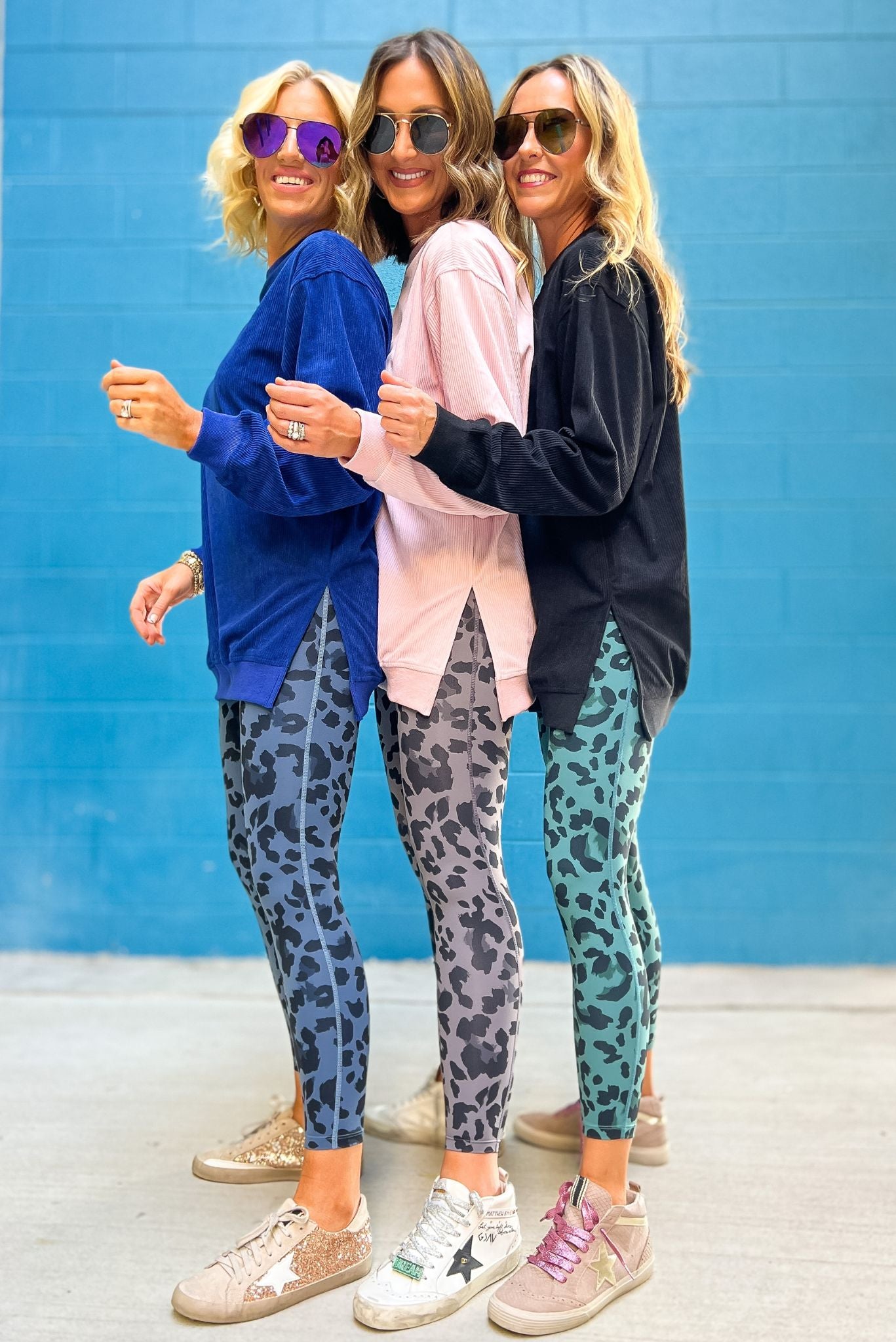green Animal Print Active Leggings SSYS The Label, leggings, fall fashion, must have, mom wear, every day wear, athleisure, shop style your senses by mallory fitzsimmons