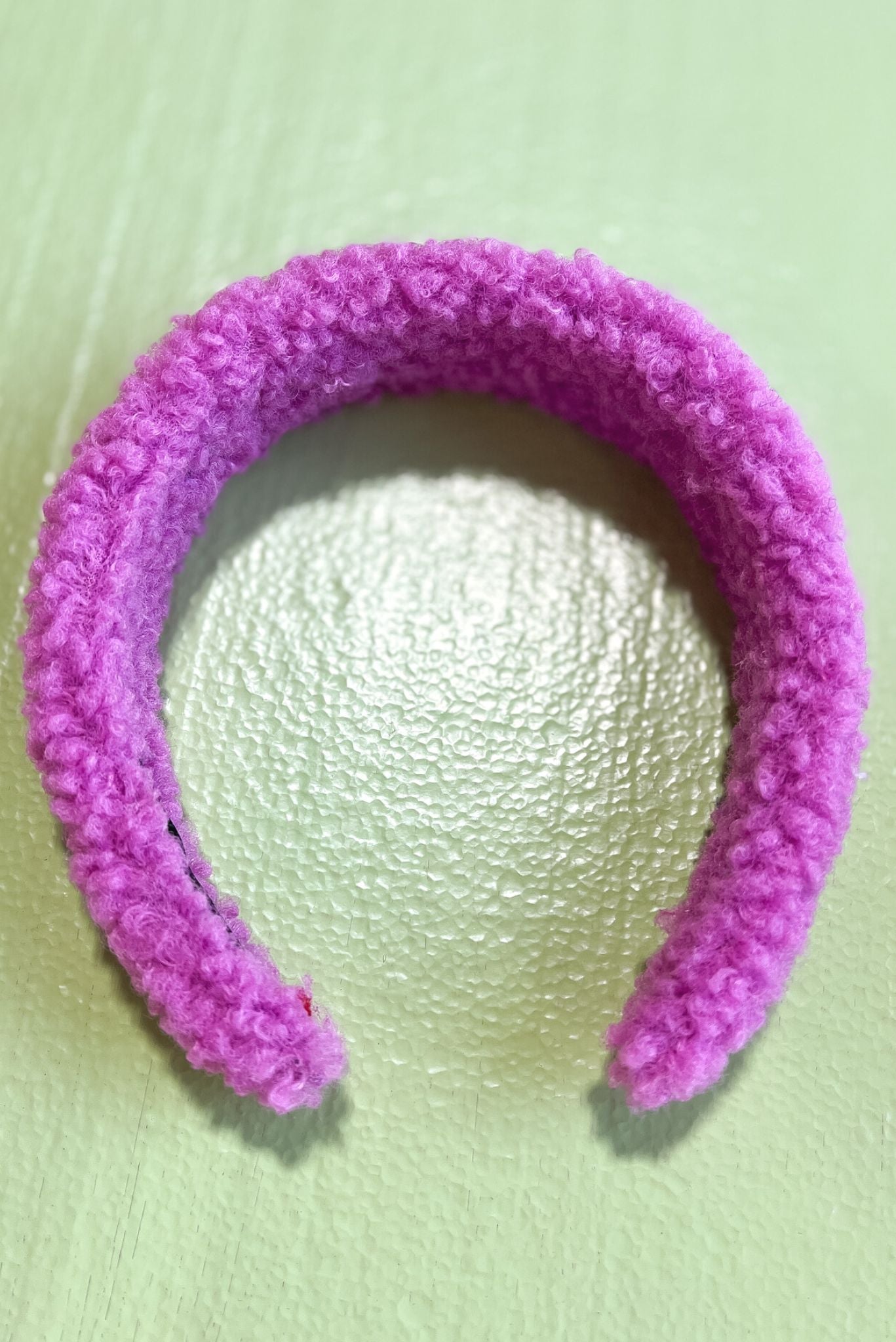 Pink Sherpa Headband