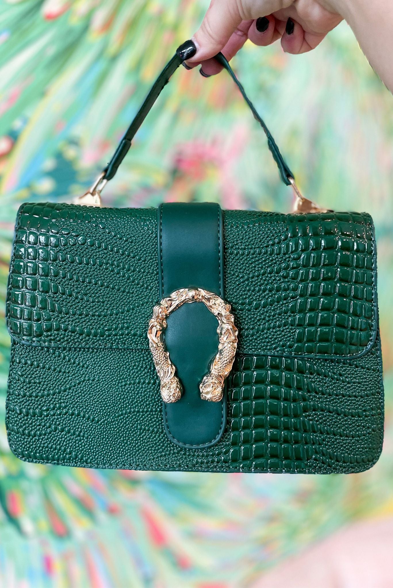 Load image into Gallery viewer, green Textured Faux Leather Crossbody Tote Bag, fall fashion, fall bag, must have, everyday wear, mom style, chic, shop style your senses by mallory fitzsimmons
