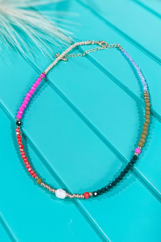 Multi Beaded Pearl Detail Necklace, spring accessory, everyday wear, must have, elevated look, mom style, shop style your senses by mallory fitzsimmons