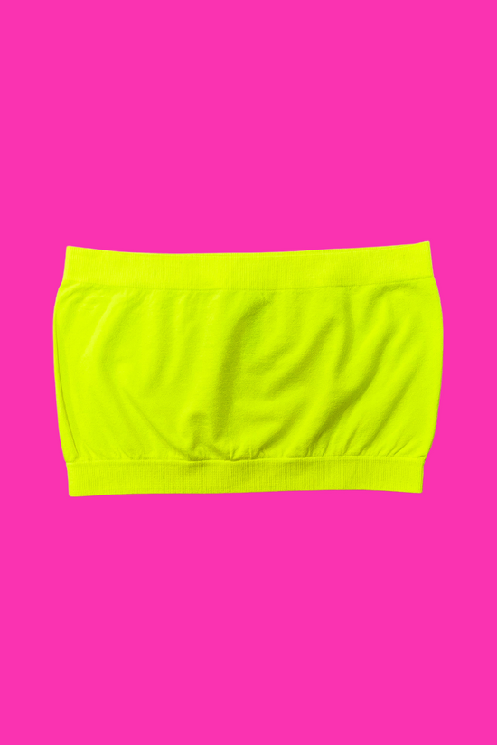 Load image into Gallery viewer, Neon Yellow Bandeau
