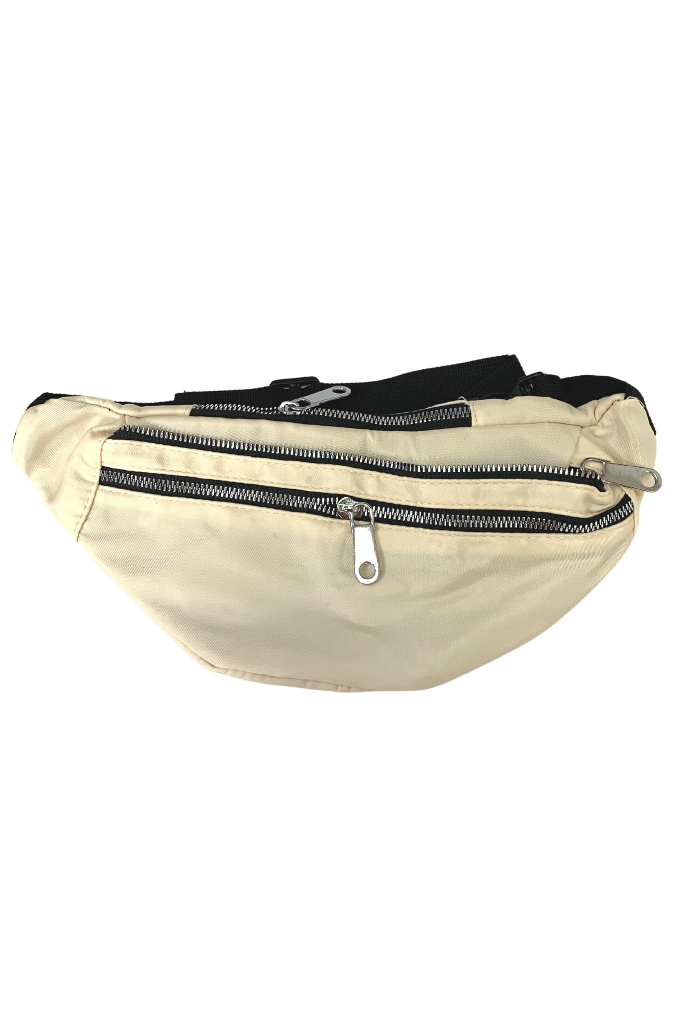 Beige and Black Fanny Pack*FINAL SALE*