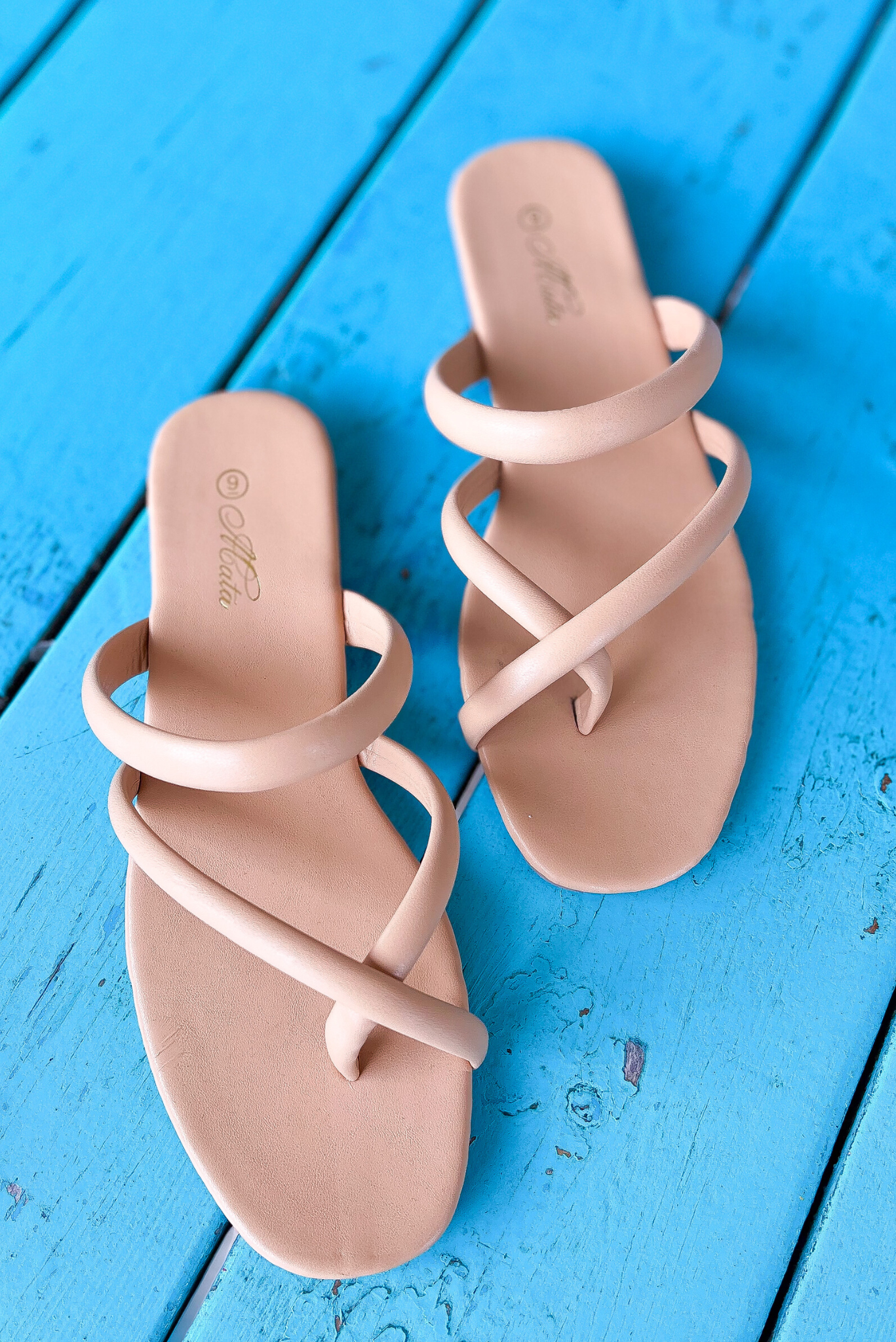 Nude Toe Strap Sandals*FINAL SALE* – Shop Style Your Senses
